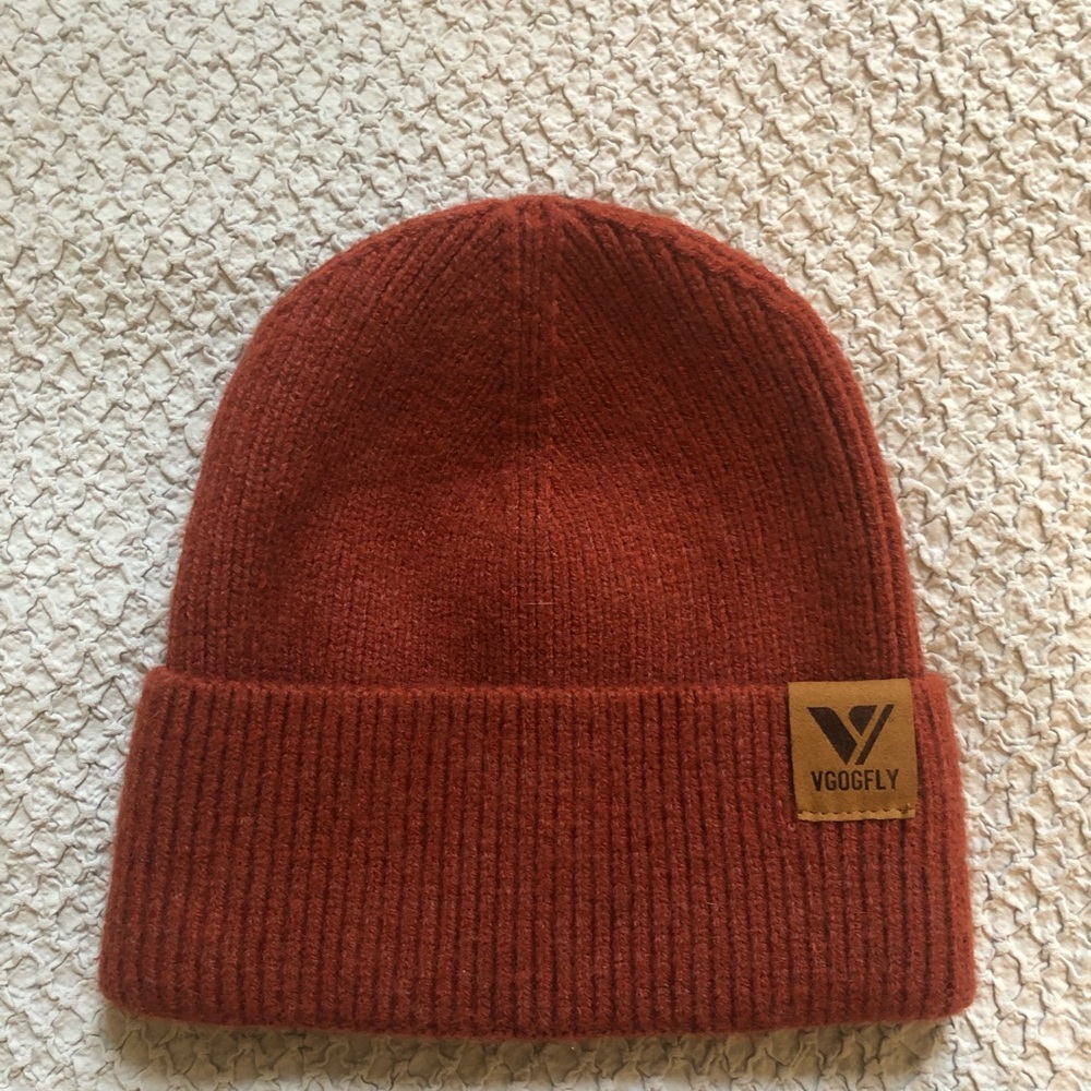 Burnt orange beanie